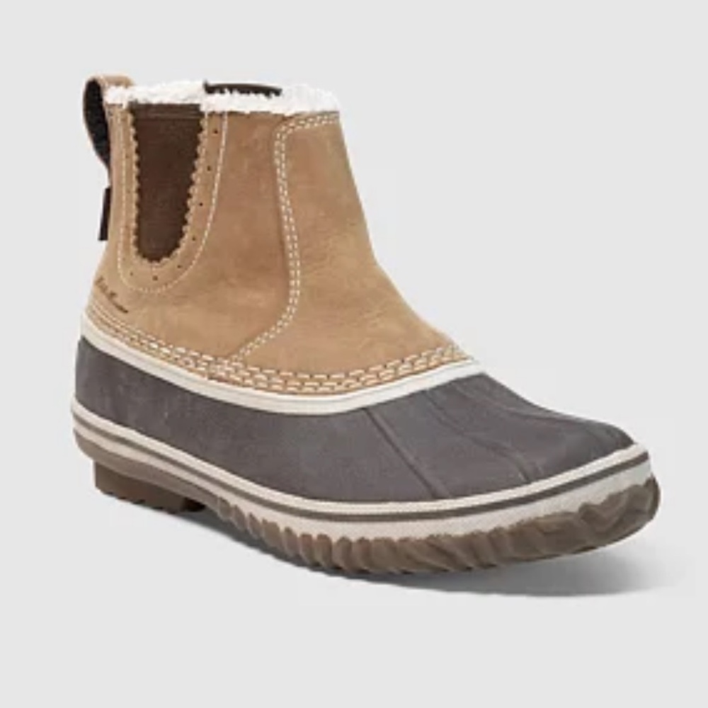 Eddie Bauer women’s hunt pac slip on boot duckie